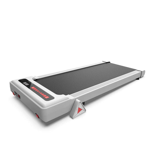 FYC Walking Pad Under Desk Treadmill for Home Office Compact Desk Treadmill with Incline Portable Lightweight Treadmill 2 in 1 Treadmill for Walking Running Jogging 265 LBS Capacity White