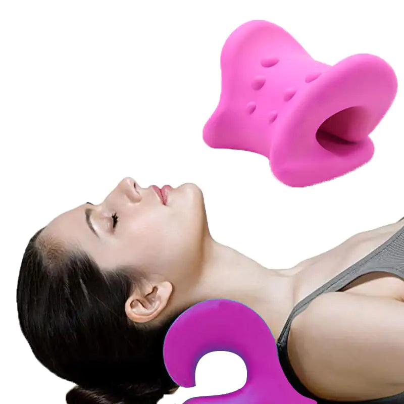 Restorative Cervical Pillow with Massage Traction