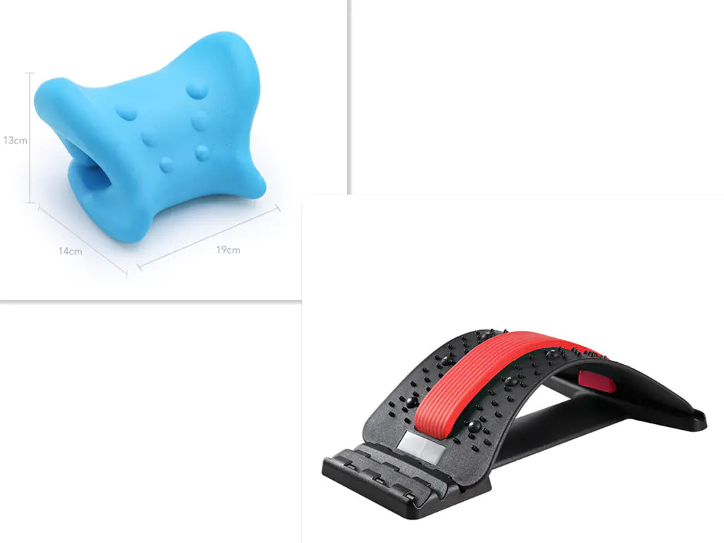 Restorative Cervical Pillow with Massage Traction
