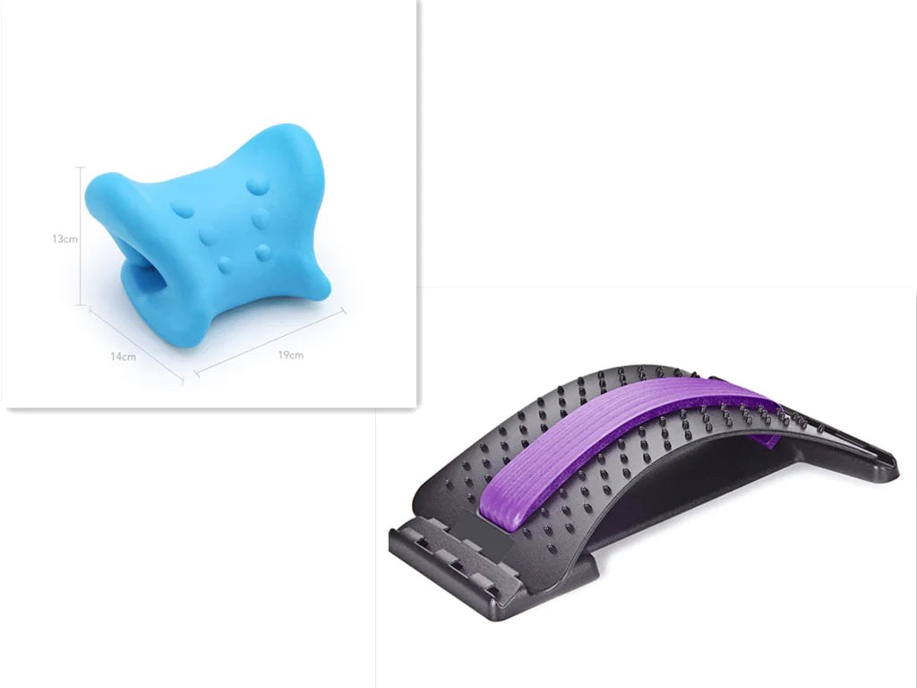 Restorative Cervical Pillow with Massage Traction
