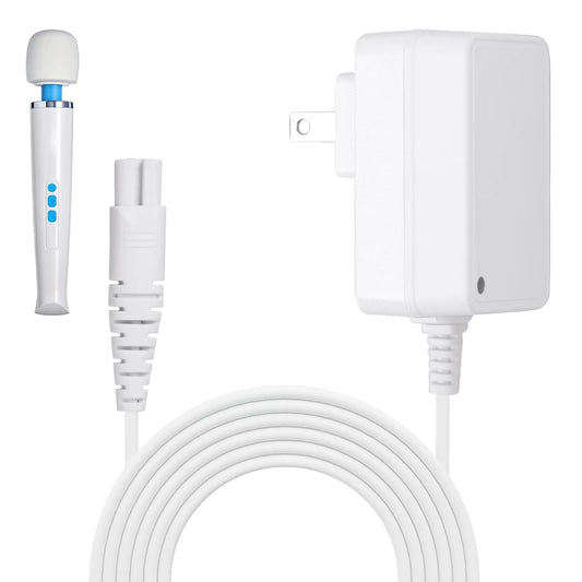 SigeIy Magic Wand Rechargeable Charger Compatible with Magic Wand Hitachi Rechargeable Cordless Massager HV-270 and Magic Wand Plus HV-265
