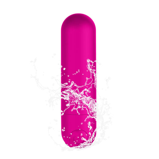 BLIKECH Upgrade Back Massager Relaxer Quite Waterproof Relieve Muscle Fatigue Prevent Muscle Tension Silicone Material Wrap - Mini Red
