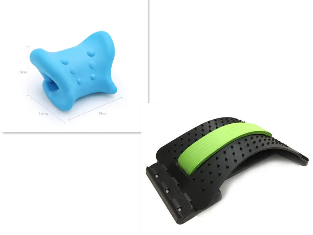 Restorative Cervical Pillow with Massage Traction