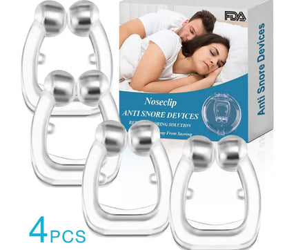 Magnetic Anti-Snore Nose Clip (One Set)