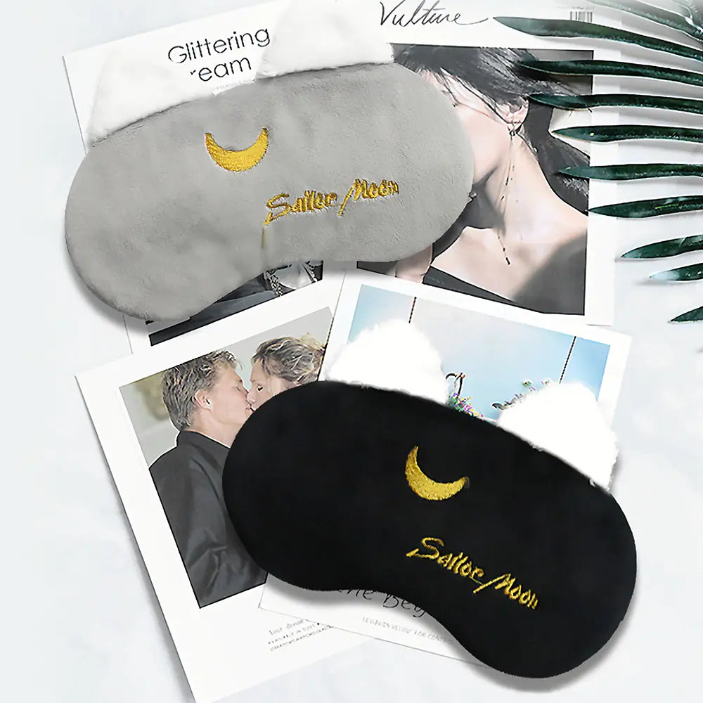 Cute Pikachu Plush Sleep Mask for Better Sleep Aid