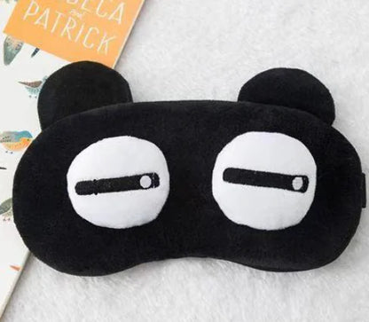 Cute Pikachu Plush Sleep Mask for Better Sleep Aid