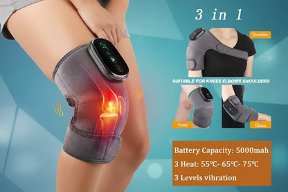 Electric Heating Shoulder Massager and Support Belt
