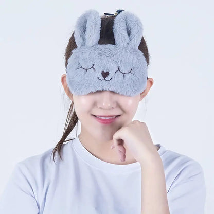 Cute Pikachu Plush Sleep Mask for Better Sleep Aid