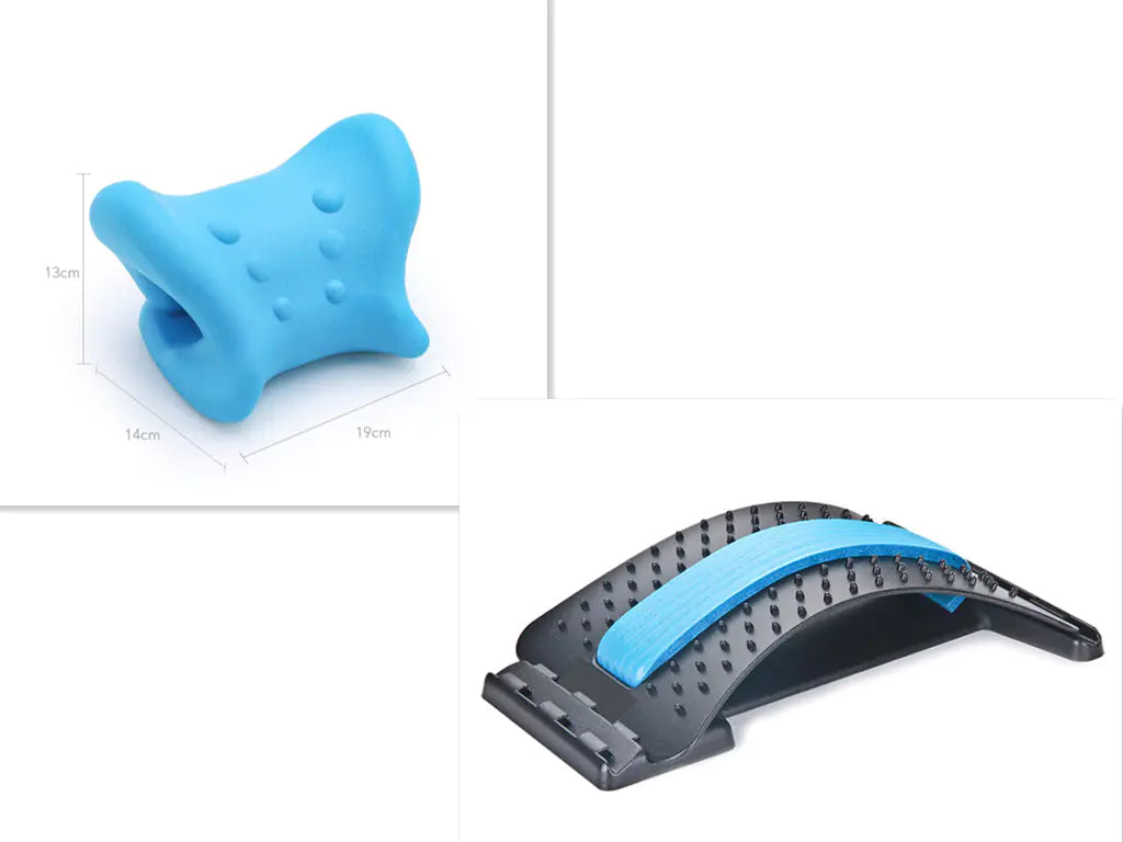 Restorative Cervical Pillow with Massage Traction